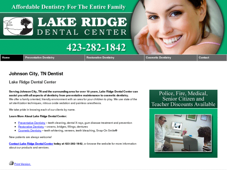 www.lakeridgedentaltn.com