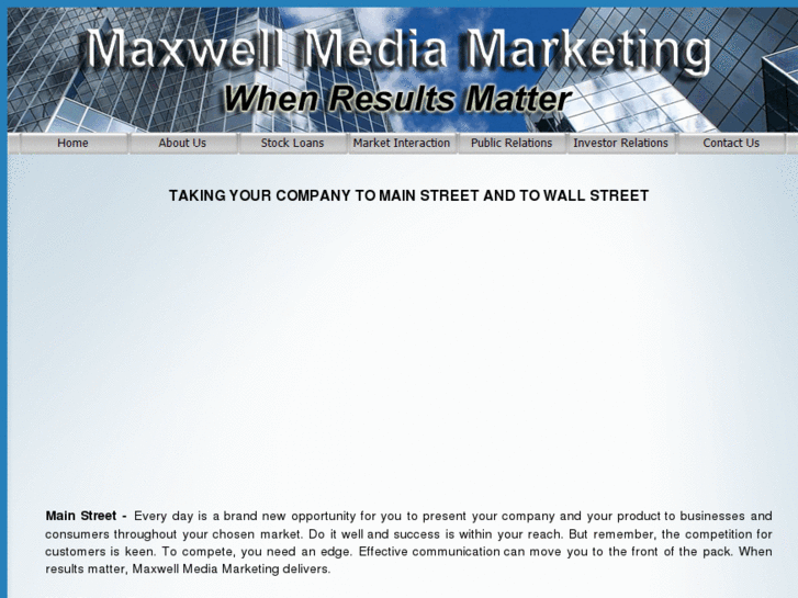 www.maxwellmediamarketing.com