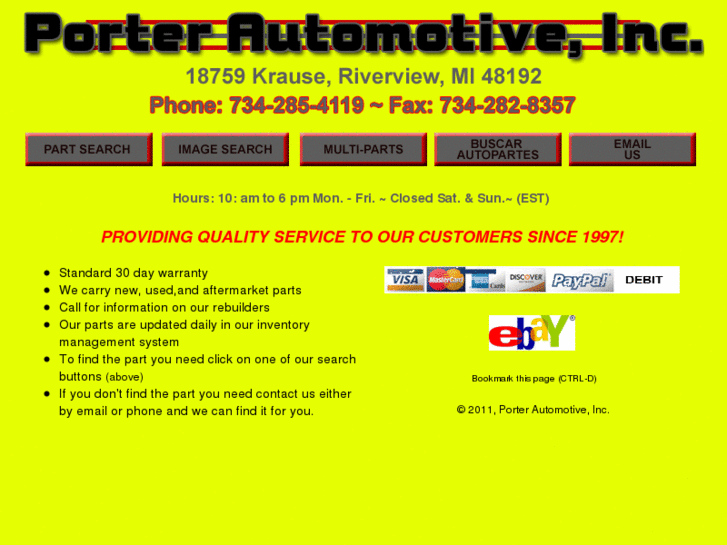 www.porterautomotiveonline.com