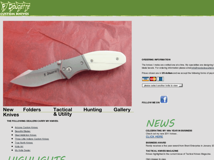 www.randydoucetteknives.com