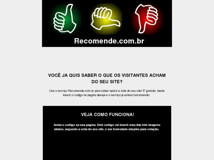 www.recomende.com.br