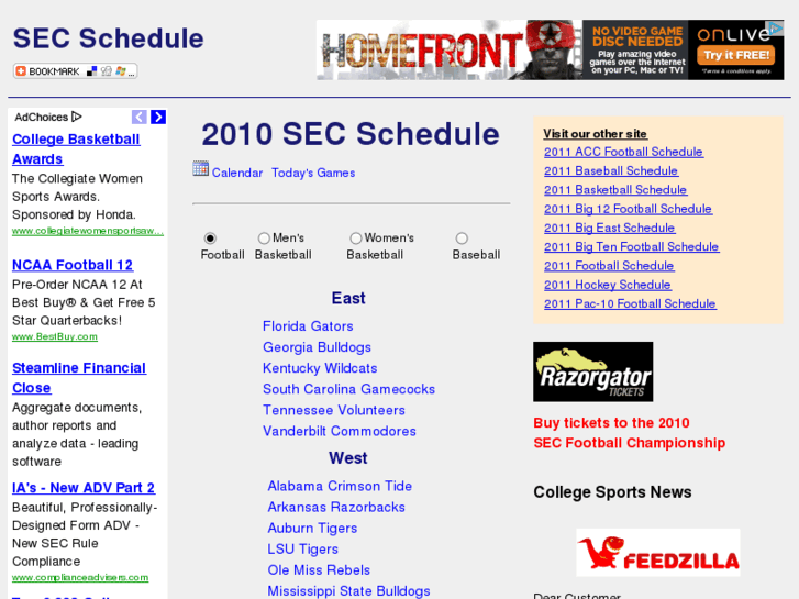 www.sec-schedule.com