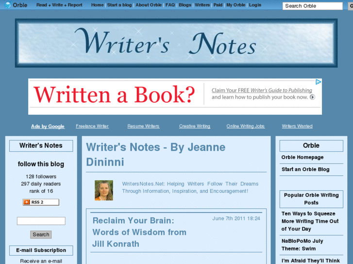 www.writersnotes.net