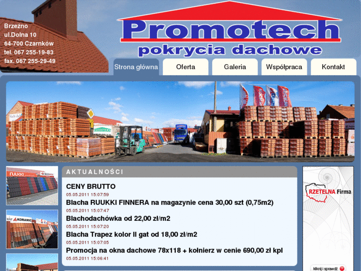 www.dachy-promotech.com.pl