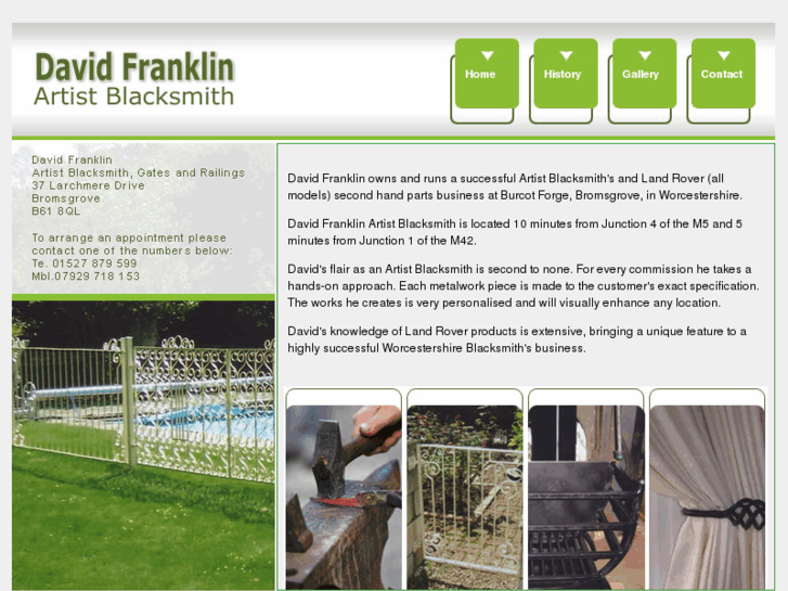 www.davidfranklinblacksmith.com