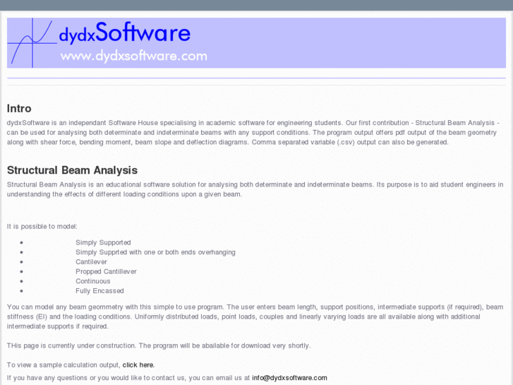 www.dydxsoftware.com