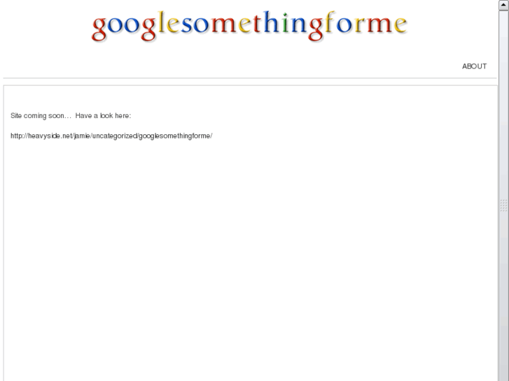 www.googlesomething4me.com