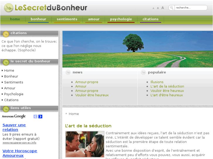 www.lesecretdubonheur.com