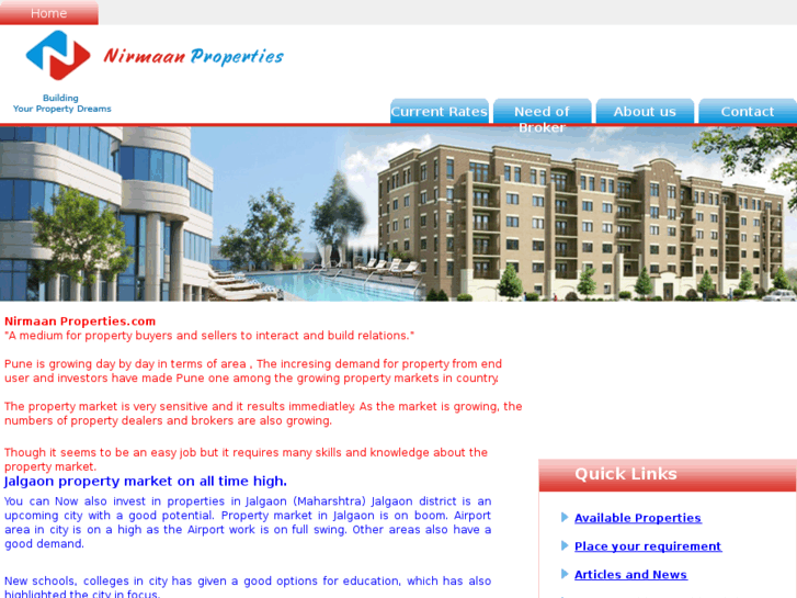 www.nirmaanproperties.com