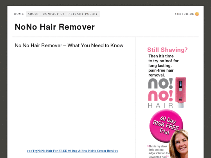 www.nonohairremover.org