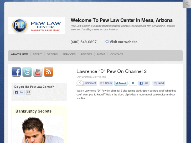 www.pewlawcenterphoenix.com