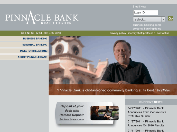 www.pinnaclebankonline.com