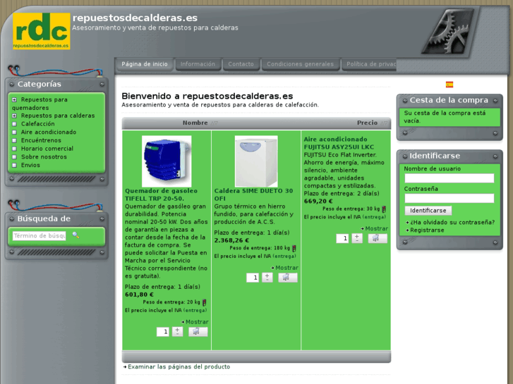 www.repuestosdecalderas.es