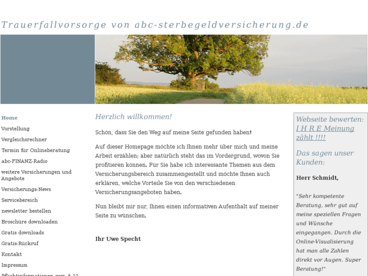 www.abc-sterbegeldversicherung.de