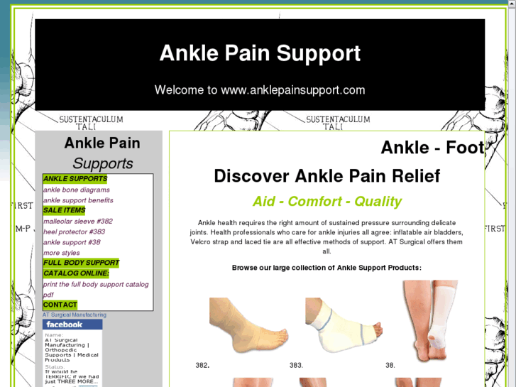 www.anklepainsupport.com