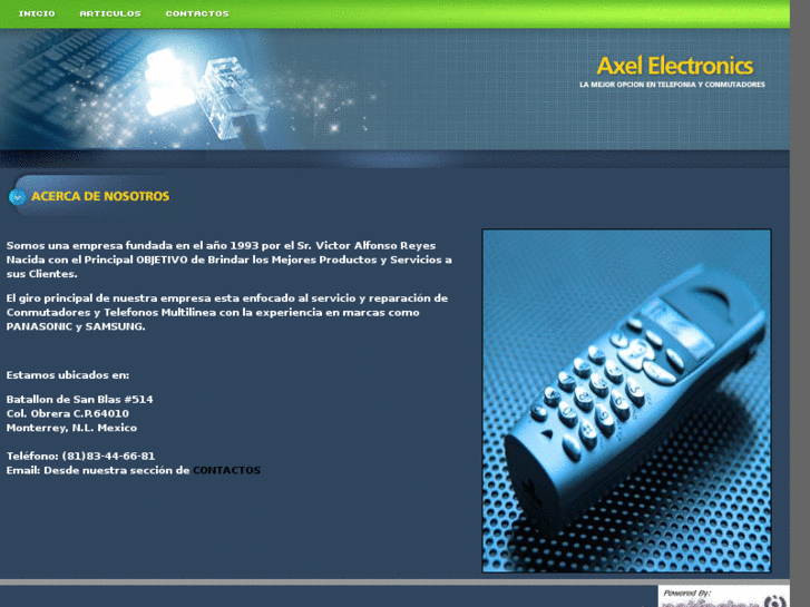 www.axelelectronics.com