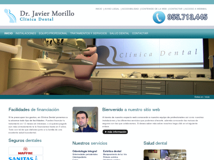 www.clinicajaviermorillo.es