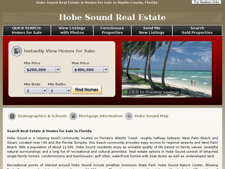 www.hobesound-real-estate.com