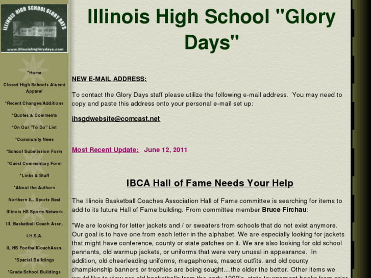 www.illinoishsglorydays.com