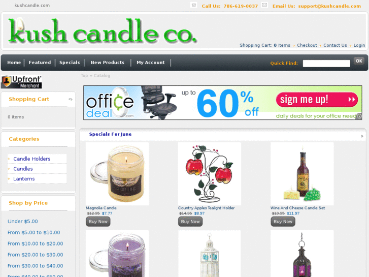 www.kushcandle.com