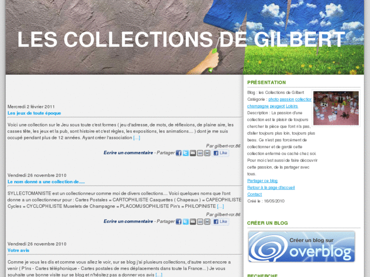 www.lescollectionsdegilbert.com