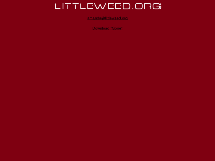 www.littleweed.org