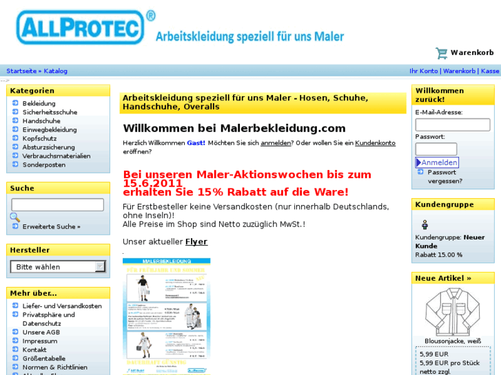 www.malerbekleidung.com