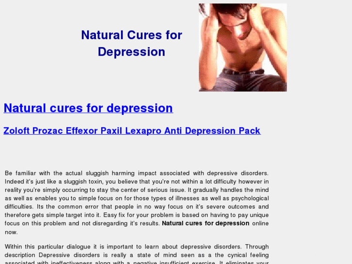 www.naturalcuresfordepression.org