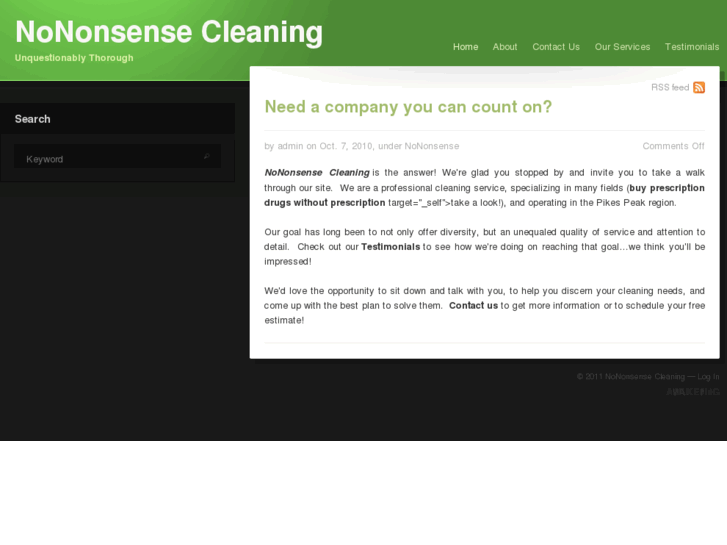 www.nononsensecleaning.com