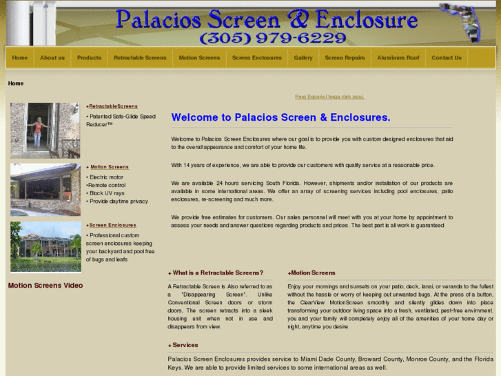 www.palaciosscreens.com