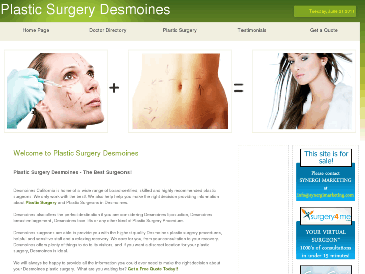 www.plasticsurgerydesmoines.com