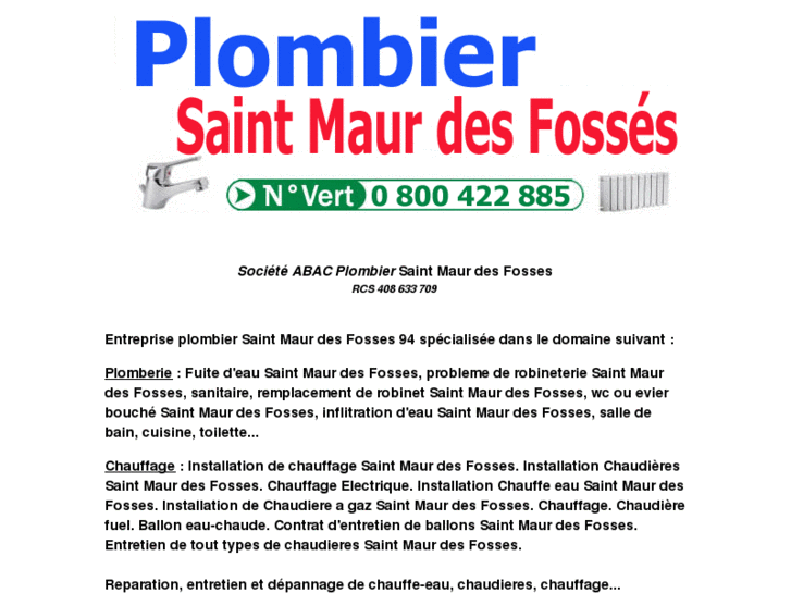 www.plombier-saint-maur-des-fosses.com