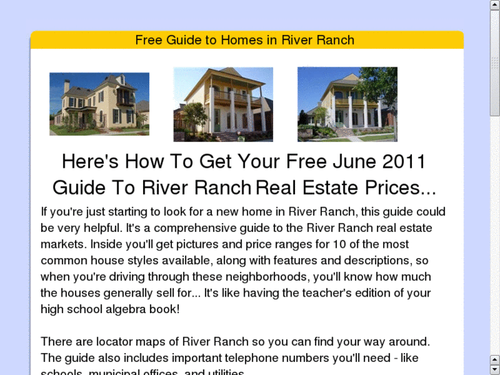 www.riverranchliving.com