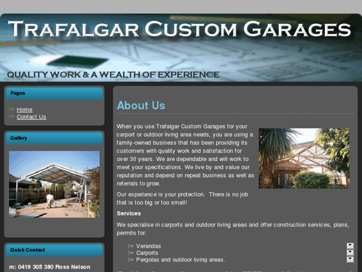 www.trafalgarcustomgarages.com