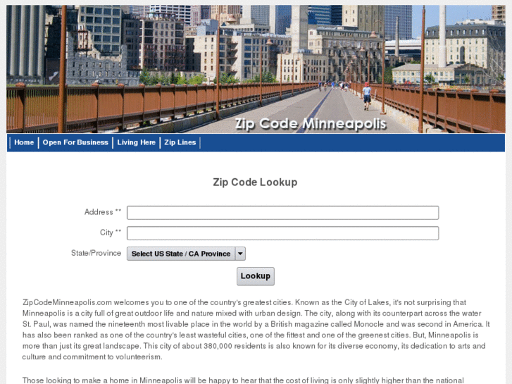 www.zipcodeminneapolis.com