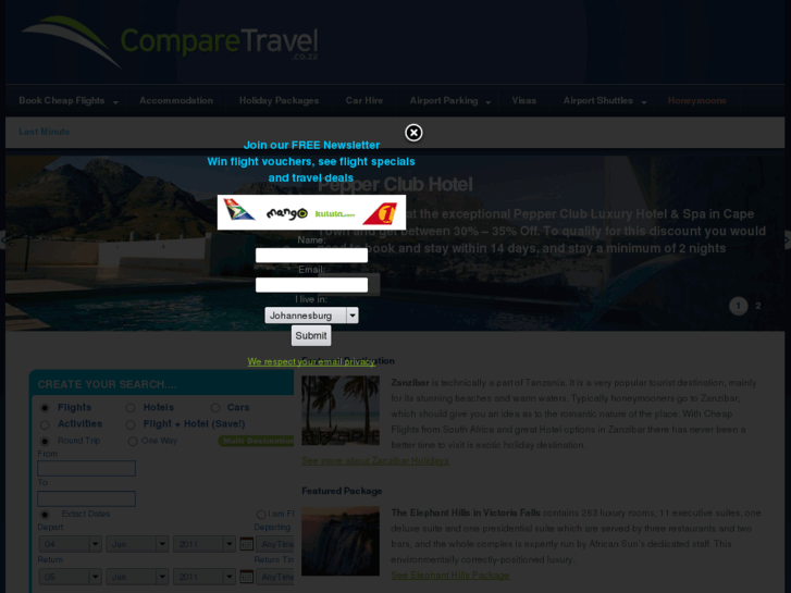 www.comparetravel.co.za