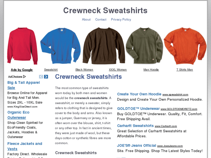 www.crewnecksweatshirts.net