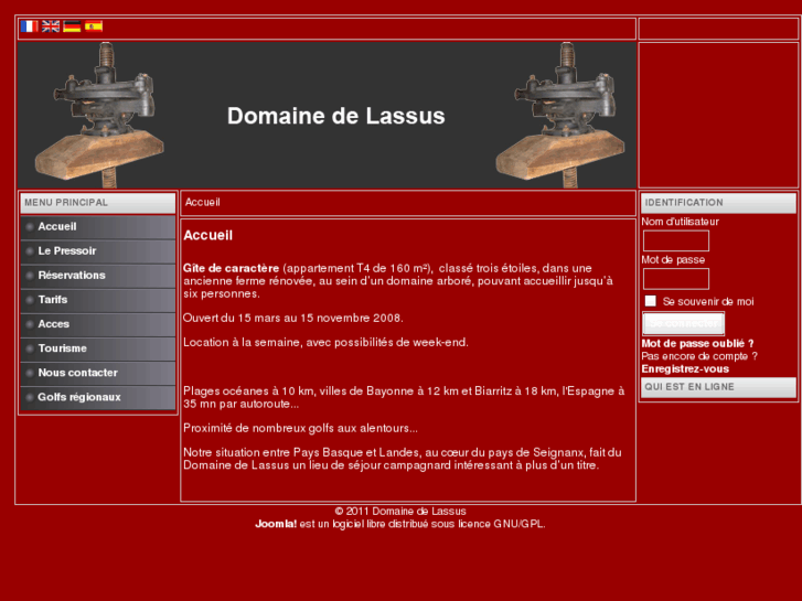 www.domainelassus.com