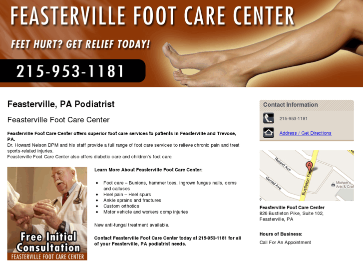 www.feastervillefootcare.com