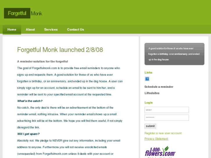 www.forgetfulmonk.com