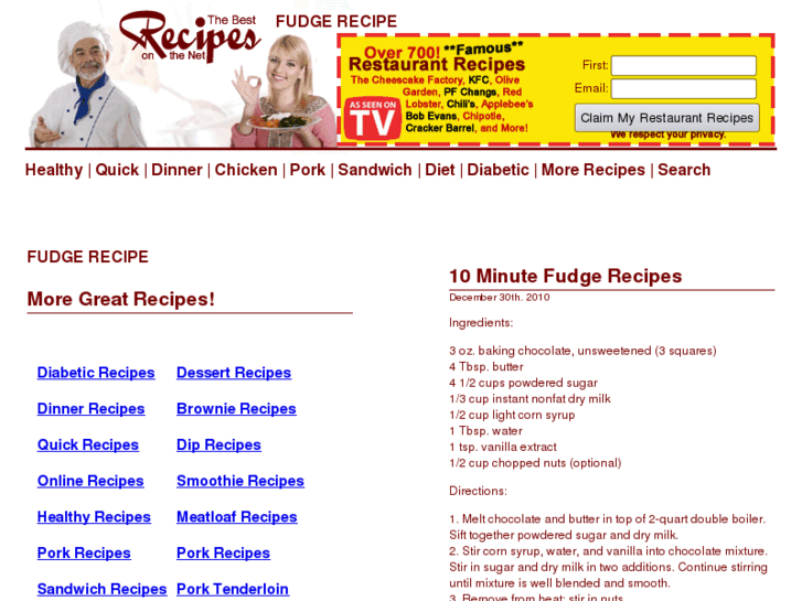 www.fudgerecipe.net