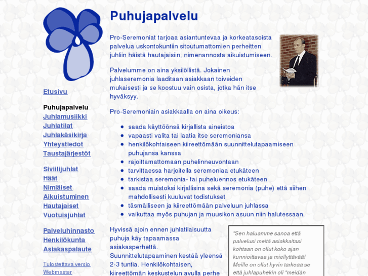 www.juhlapuhujat.fi