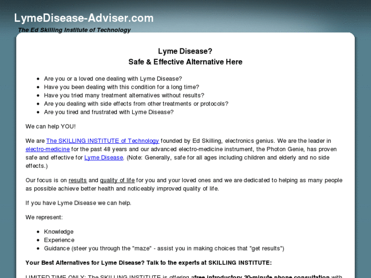 www.lymedisease-adviser.com