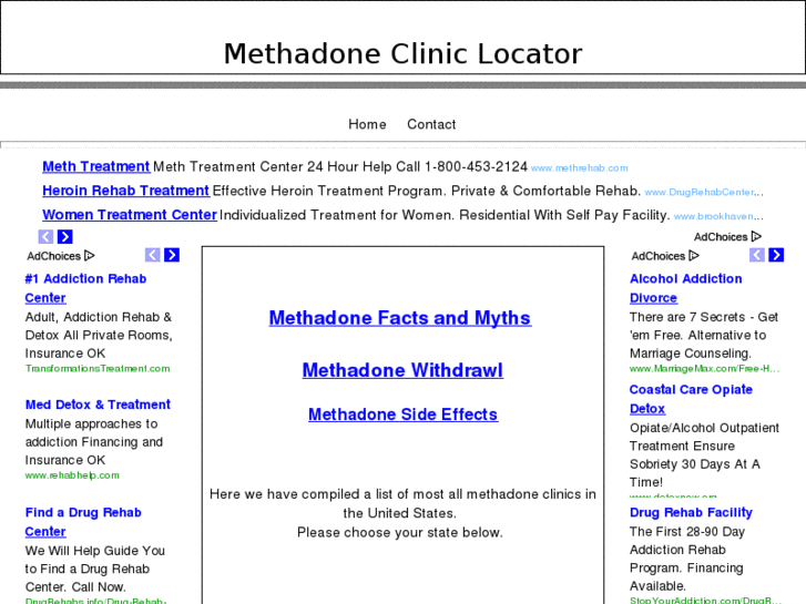 www.methadonecliniclocator.com