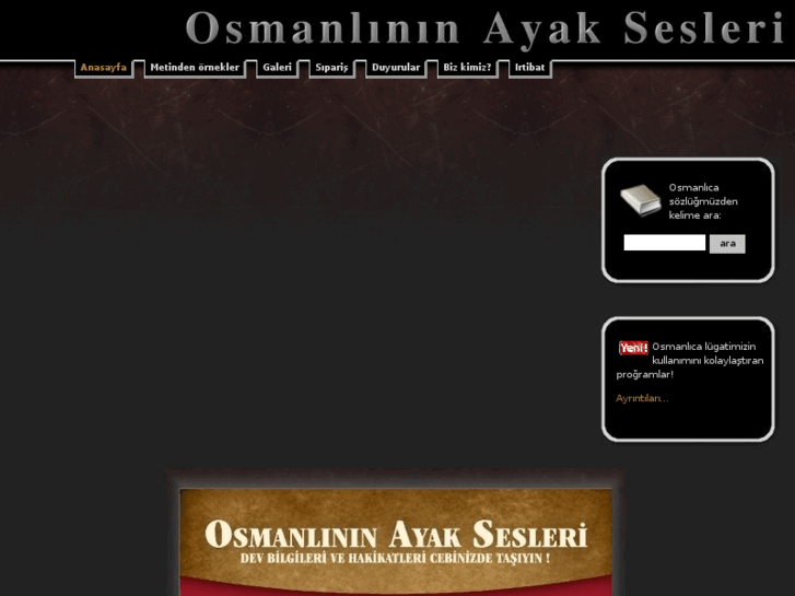 www.osmanlinin-ayaksesleri.com