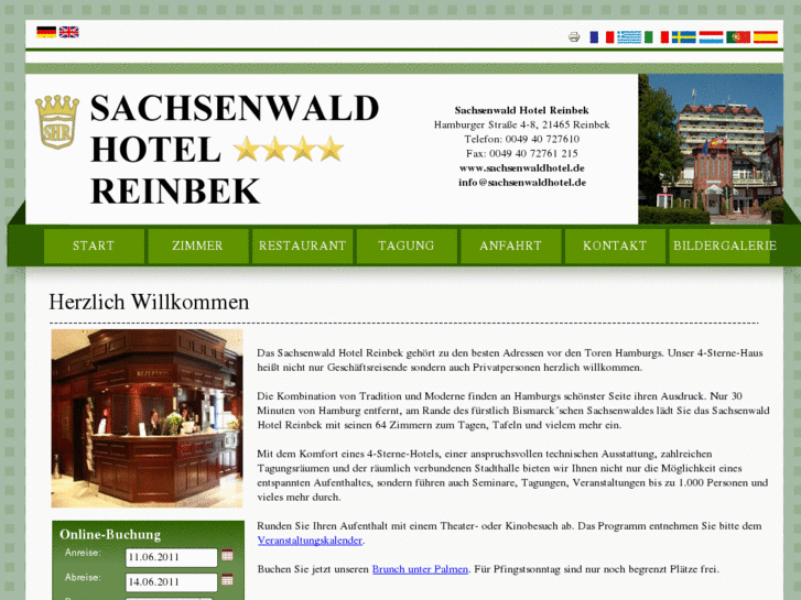 www.sachsenwaldhotel.de