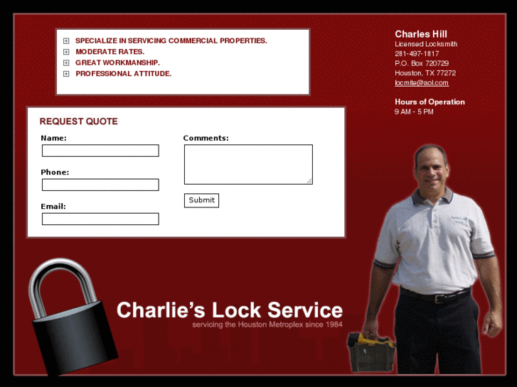 www.charlieslockservice.com