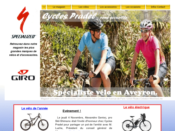 www.cyclespradel.com