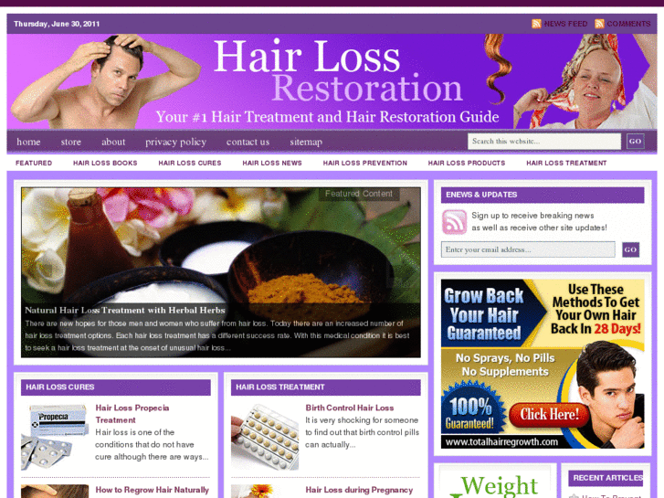 www.ehairlossrestoration.com