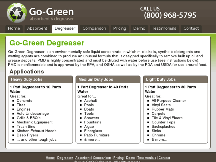 www.gogreendegreaser.com